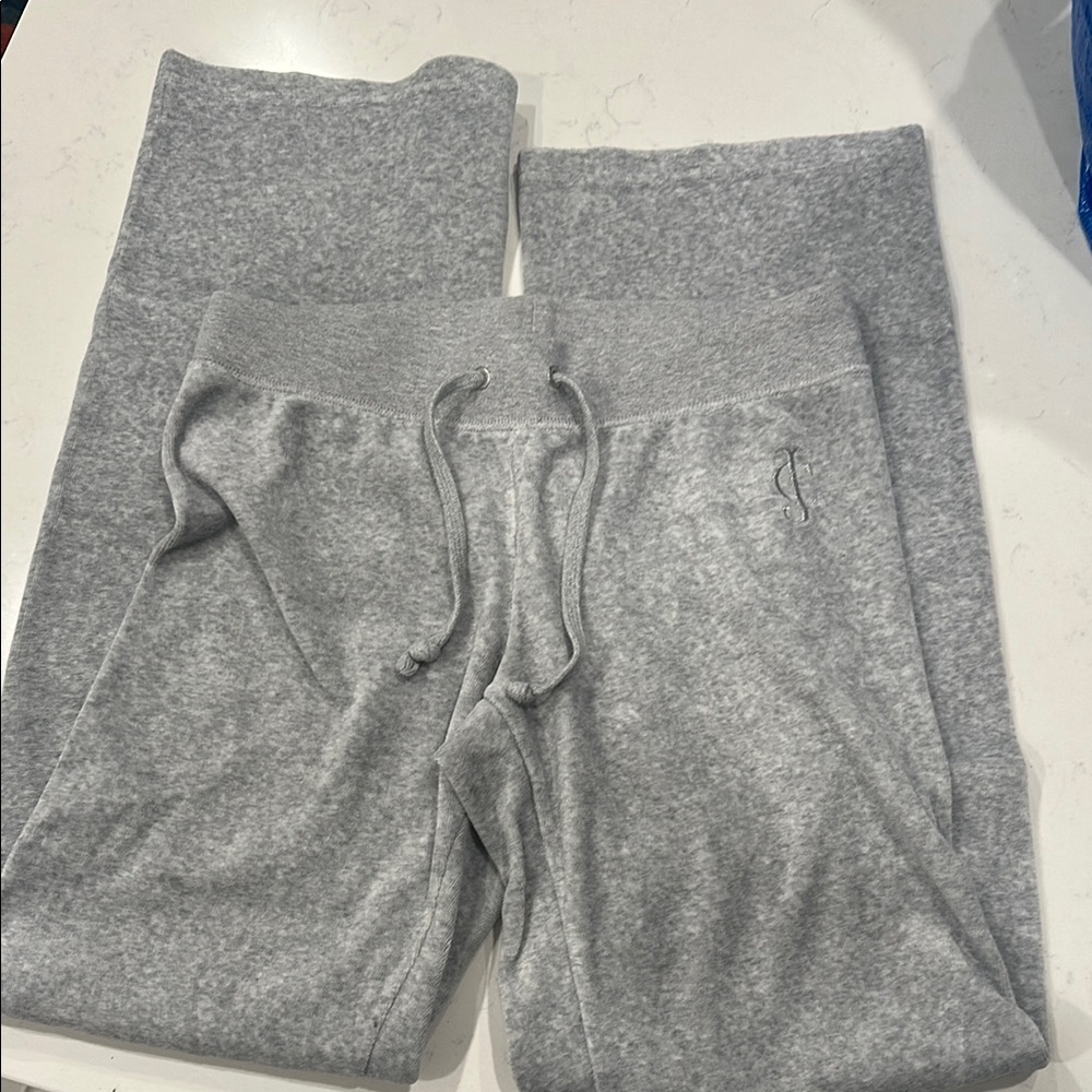Gray Sweatpants with Drawstring